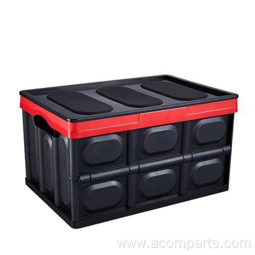black collapsible storage box organizer for cars